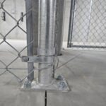 base plated fence posts